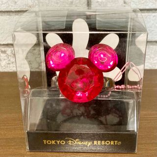 ディズニー(Disney)の【TDR】リング型キーチェーン・ストラップ(キャラクターグッズ)