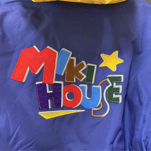 mikihouse(ミキハウス)のMiki House　くまさん　ジャンパー　90cm　ミキハウス　キッズアウター キッズ/ベビー/マタニティのキッズ服男の子用(90cm~)(ジャケット/上着)の商品写真