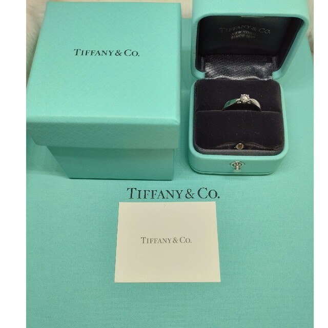 Tiffany & Co. - お値下げ中！ティファニーVS1 最高クラス 0.24ct ダイヤリング