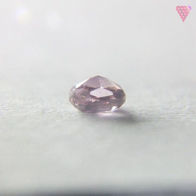 ご予約品0.078 ct F. D. Brown Pink 天然 ピンク ダイヤ レディースのアクセサリー(リング(指輪))の商品写真