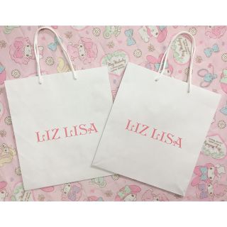 リズリサ(LIZ LISA)の★ LIZLISA ショッパー (中) 2枚 ★(ショップ袋)