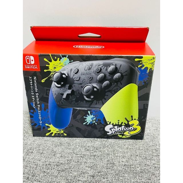 Nintendo Switch Proコントローラー スプラエディション エンタメ/ホビーのゲームソフト/ゲーム機本体(その他)の商品写真