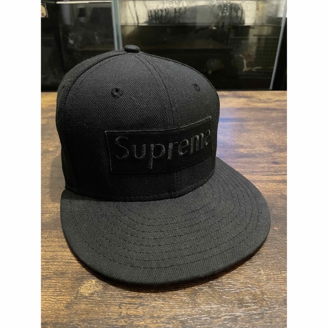 supreme Tonal Box Logo New Era　キャップ