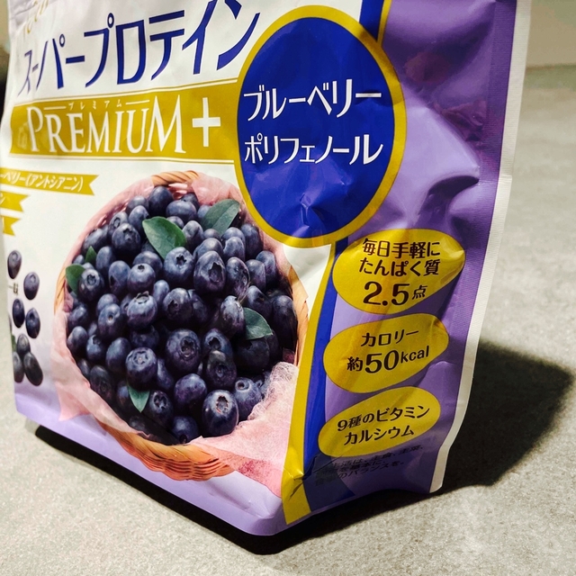 カーブス　スーパープロテイン　ブルーベリー　420g  筋トレ　ダイエット 食品/飲料/酒の健康食品(プロテイン)の商品写真