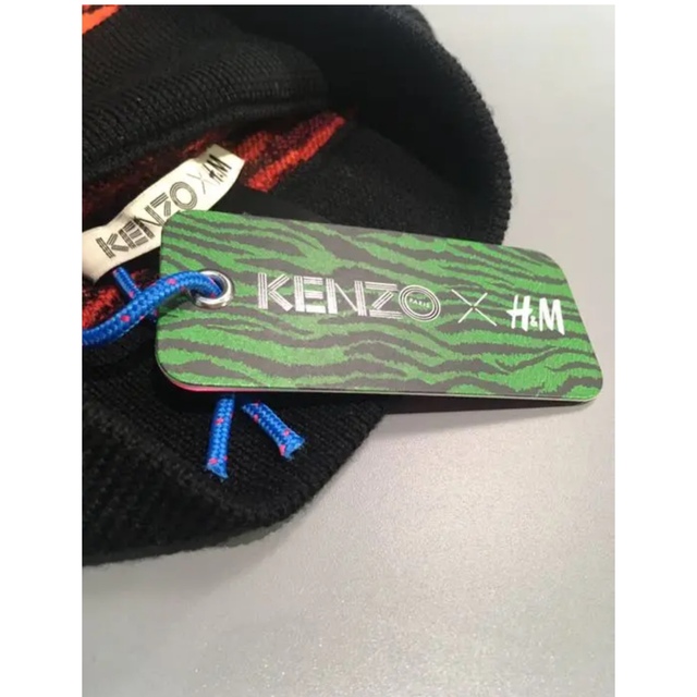 KENZO(ケンゾー)のKENZO H&N タイガー柄 ニットキャップ ケンゾー メンズの帽子(ニット帽/ビーニー)の商品写真