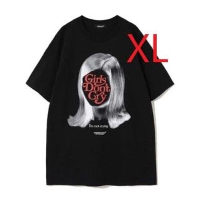 VERDY Undercover tee Girls Don't Cry 黒XL メンズのトップス(Tシャツ/カットソー(半袖/袖なし))の商品写真