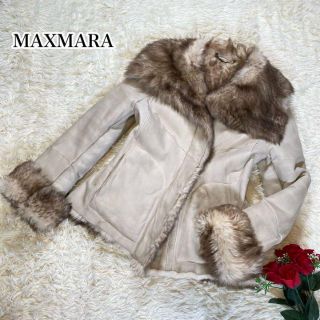Max Mara - ✨極美品✨ マックスマーラ リアルムートンコート 羊革