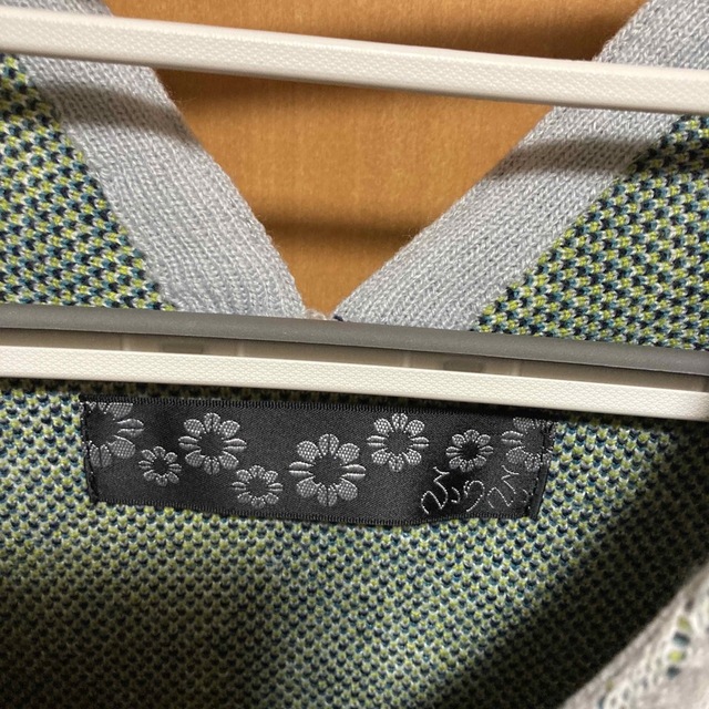 ふりふ(フリフ)のふりふ 春牡丹ジャガード編みニット レディースのトップス(ニット/セーター)の商品写真