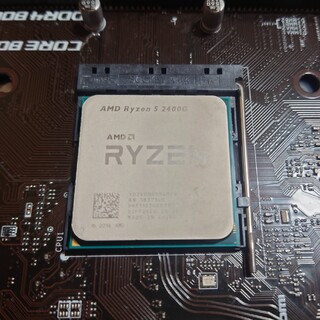 RYZEN5 2400G　おまけのマザボ付き(PCパーツ)