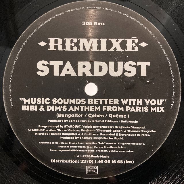 Stardust – Music Sounds Better With You 1