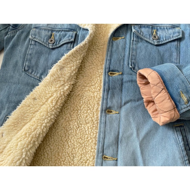 RonHerman California 内ボア デニムジャケット S 日本製
