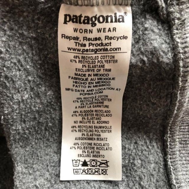 patagonia(パタゴニア)の【即日発送・美品】パタゴニア/ Patagonia メンズ グレー Ｌ♪ メンズのトップス(ニット/セーター)の商品写真