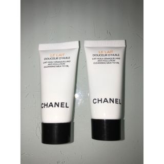 シャネル(CHANEL)のCHANEL レ デマキヤン ドゥスール サンプル　2個セット(クレンジング/メイク落とし)