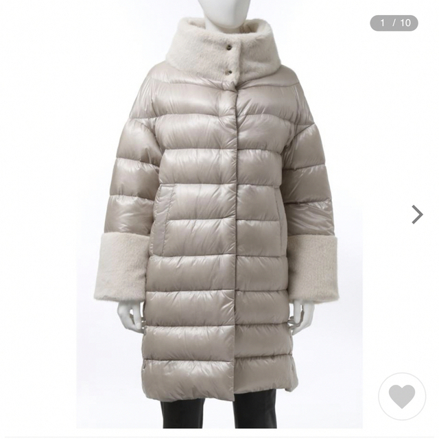 超特価激安 最終価格 herno ダウンコート egg shape padded coat xMZwa