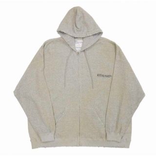 シュプリーム(Supreme)のDAIRIKU Zip Hoodie Gray Mサイズ(パーカー)