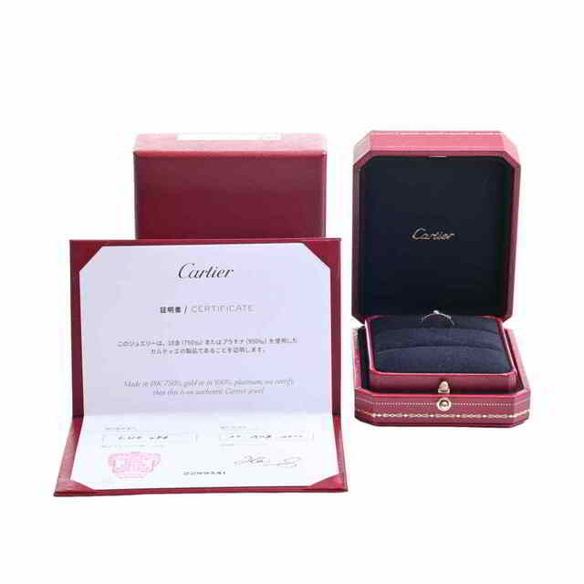 Cartier カルティエ K18PG 1PD ミニラブリング ダイヤモンド by