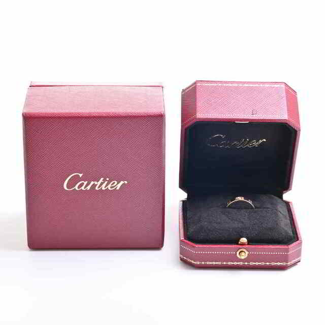 Cartier カルティエ K18PG 1PD ミニラブリング ダイヤモンド by 2