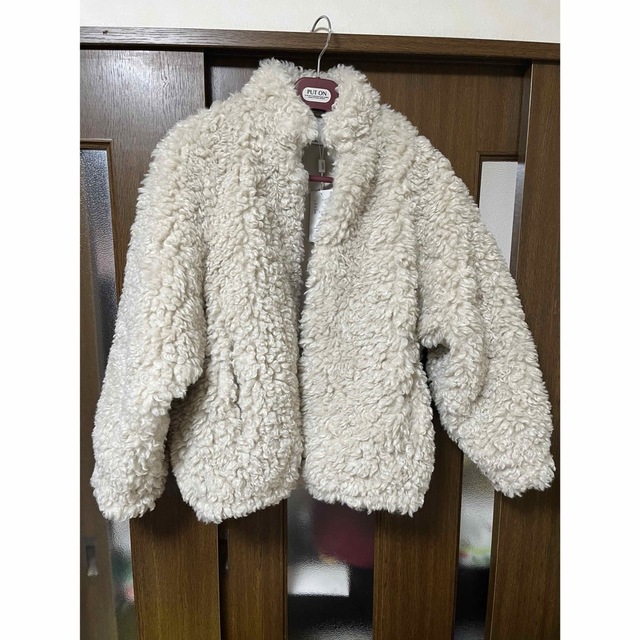 CLANE(クラネ)のMINAMI TANAKA×CLANE CURL FUR SHORT COAT レディースのジャケット/アウター(毛皮/ファーコート)の商品写真