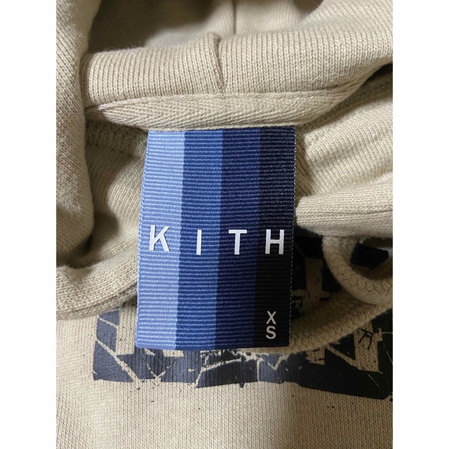 KITH Splintered Hoody Feather Grey M