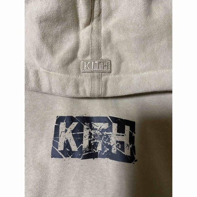 KITH Splintered Hoody Feather Grey M