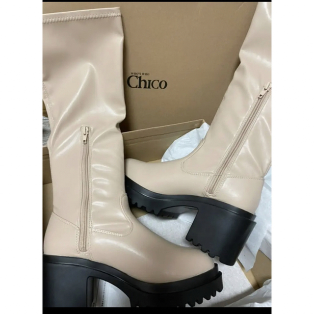 Chico 厚底ロングブーツ レディースの靴/シューズ(ブーツ)の商品写真