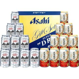 アサヒ(アサヒ)のアサヒ ビールギフト スーパードライ花鳥風月ダブルセット(ビール)