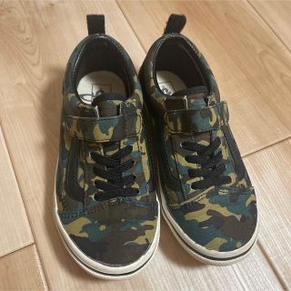 vans オールドスクール　迷彩　20センチ(スニーカー)