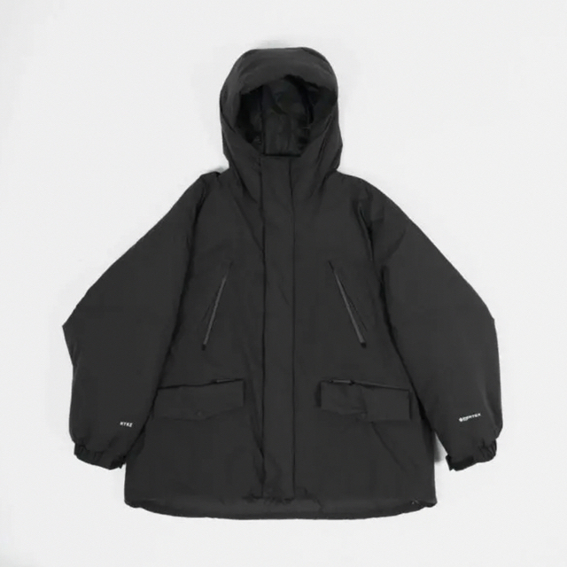 ダウンジャケットHYKE Edition PERTEX SHIELD SHORT COAT