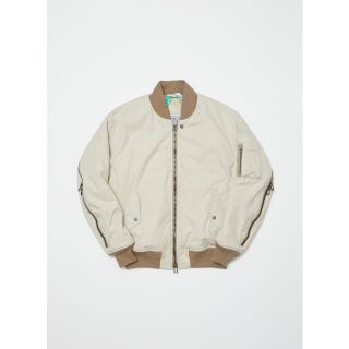 バル(BAL)のXL bal 2022AW ZIP SLEEVE BOMBER JACET(ミリタリージャケット)