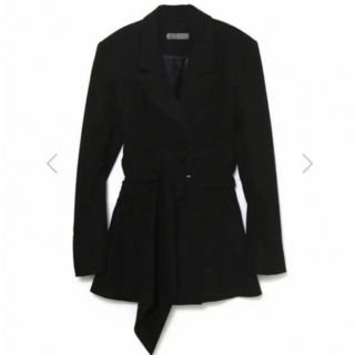 バブルス(Bubbles)のmelt the lady thick belt jacket onepiece(ミニワンピース)