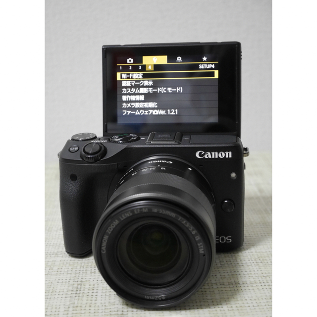 お得Canon - Canon キャノンEOS M3ズームレンズセットWi-Fi搭載の通販 ... Canon EOS M3 ミラーレス一眼