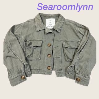 Searoomlynn Standerdオーバーシャツジャケット ブラック