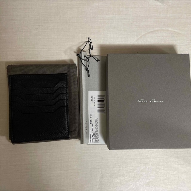 Rick Owens(リックオウエンス)のRick owens cardholder メンズのファッション小物(折り財布)の商品写真