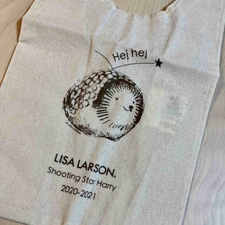 リサラーソン(Lisa Larson)のリサラーソン　LISALARSON ハリネズミ の　ヘイヘイ　ミニトートバッグ(トートバッグ)
