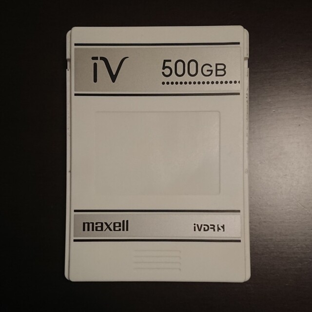 maxell iVDR-S カセットHDD 500GB