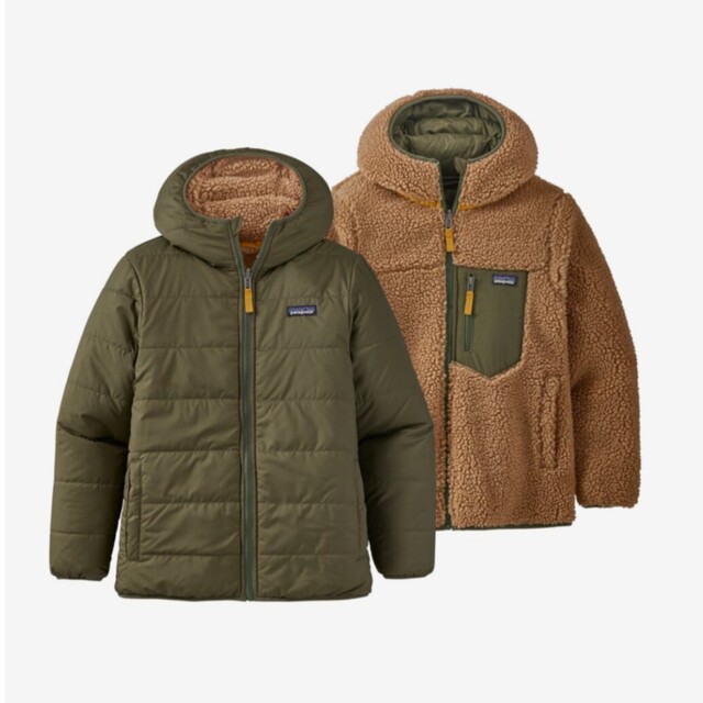 patagonia キッズ・リバーシブル・レディ・フレディ・フーディ 美品