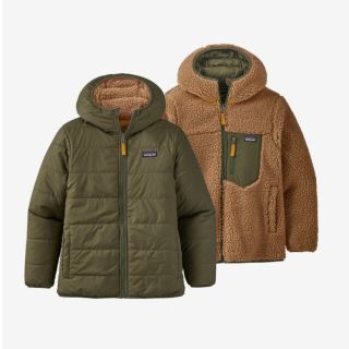 パタゴニア(patagonia)のpatagonia キッズ・リバーシブル・レディ・フレディ・フーディ 美品(その他)