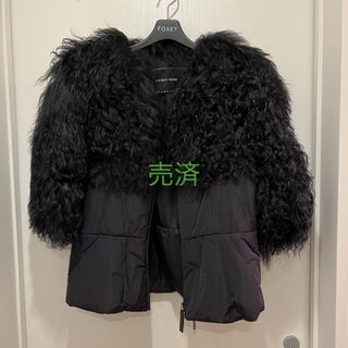 LONGCHAMP ロンシャン ダウンコート M 黒