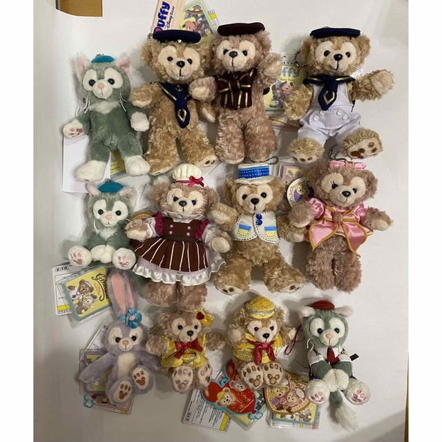 ディズニー、ダッフィー、シェリーメイぬいば(船乗り衣装)(バラ売り可能)
