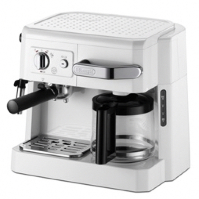 最終値下げ　デロンギ　コンビコーヒーメーカー　BCO410J-W ホワイト