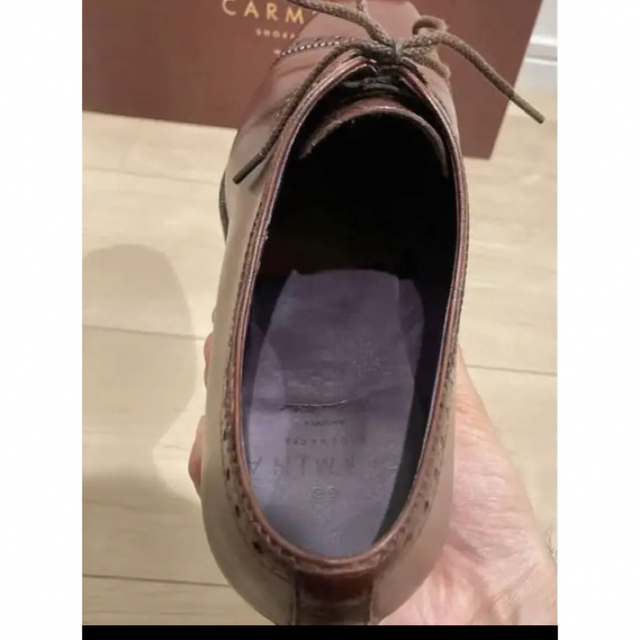 CARMINA - 【美品】カルミナ CARMINA 革靴 クォーターブローグ UK5.5の