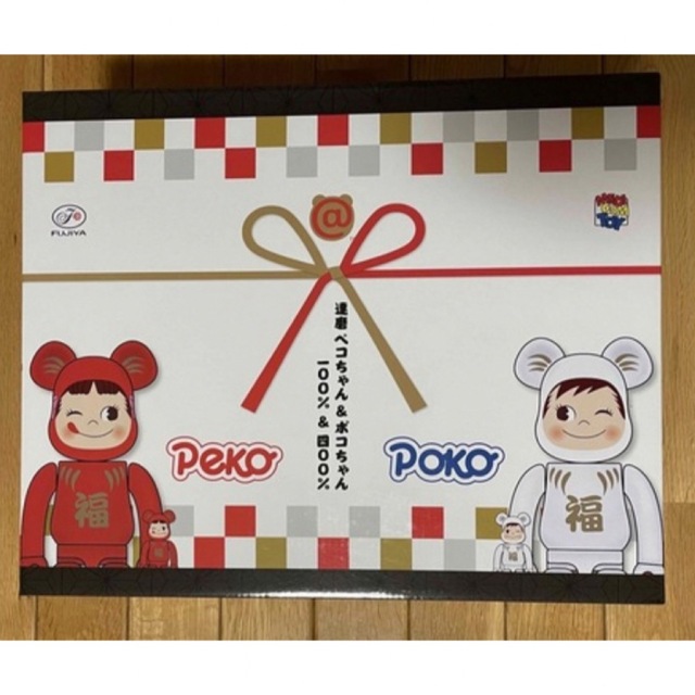 BE@RBRICK 達磨ペコちゃん & ポコちゃん 100% & 400% | www