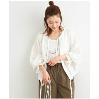 【専用品です】19SS完売人気品☆FRAMeWORK ハシゴレースブラウス