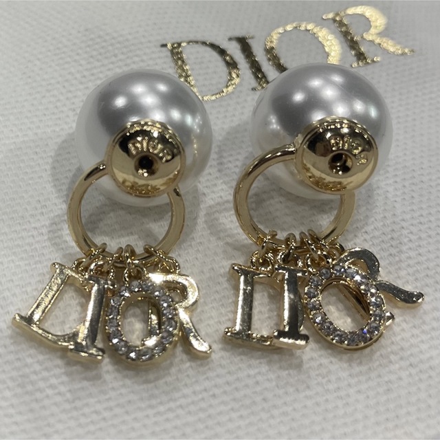 Christian Dior - ディオール ピアス CD TRIBALES パールピアス