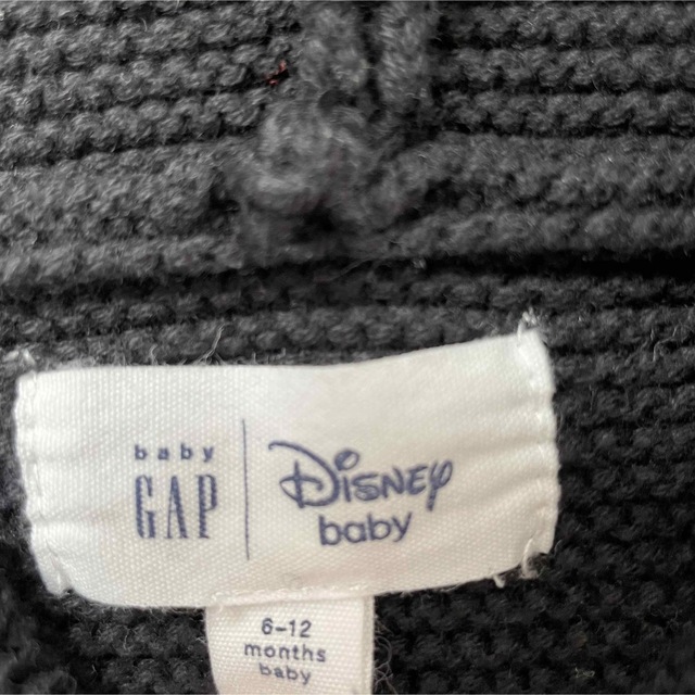 babyGAP(ベビーギャップ)のbaby GAP ディズニー　ミニーマウス　カーディガン　ニットパーカー キッズ/ベビー/マタニティのベビー服(~85cm)(カーディガン/ボレロ)の商品写真
