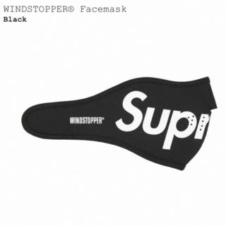 シュプリーム(Supreme)のSupreme WINDSTOPPER Facemask シュプリーム 黒(その他)