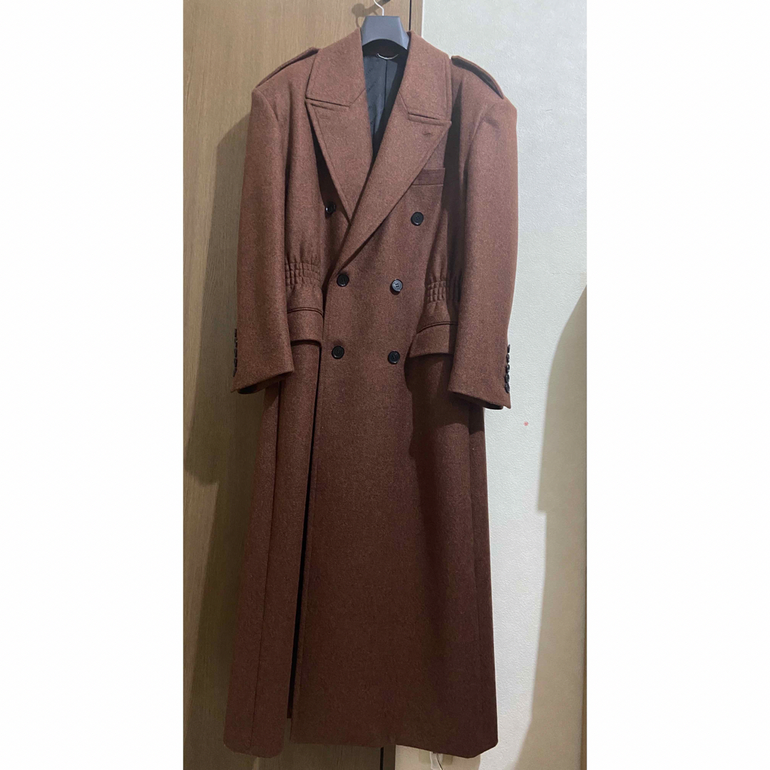 ジョンローレンスサリバン WAIST GATHERED COAT 20aw - チェスターコート