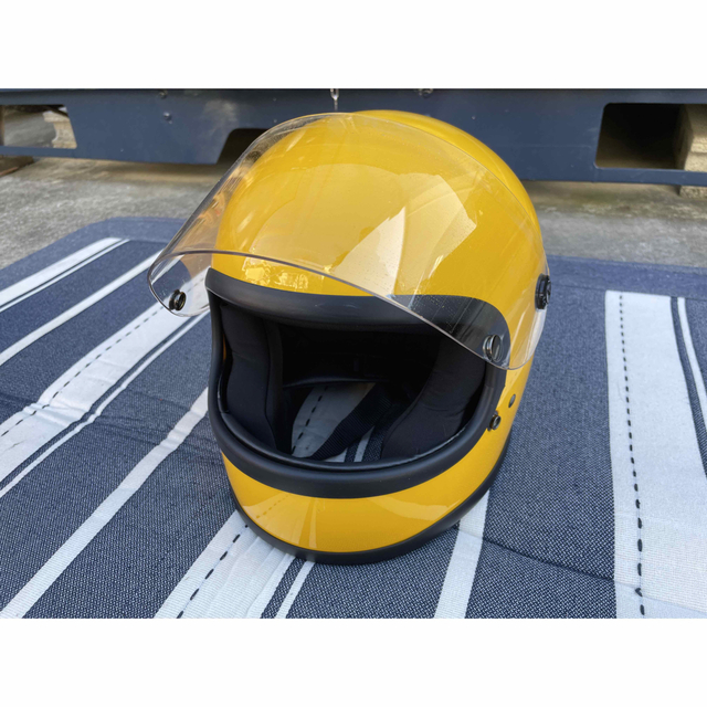 GT750 ヘルメット 族ヘル シールド付き　フルフェイスヘルメット自動車/バイク