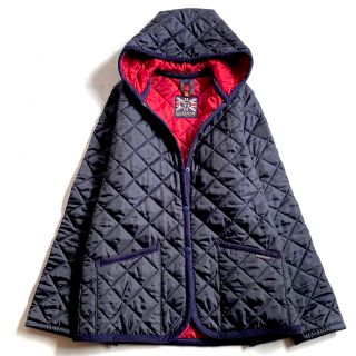 LAVENHAM】美品 ダウン ジャンバー アウター レディース l L-