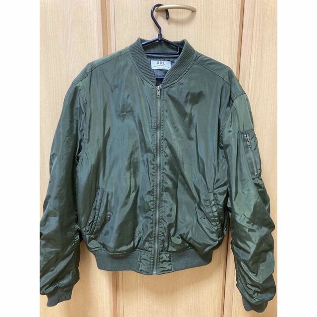 GRL(グレイル)のグレイル　中綿MA-1 ブルゾン　エムエーワン レディースのジャケット/アウター(ブルゾン)の商品写真